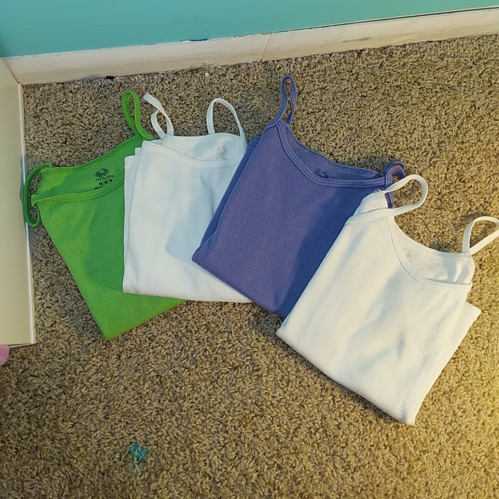 4 pack of fruit of the loom tanks